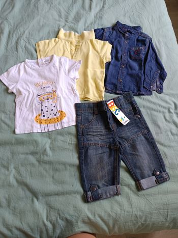 Lot vêtements 1an