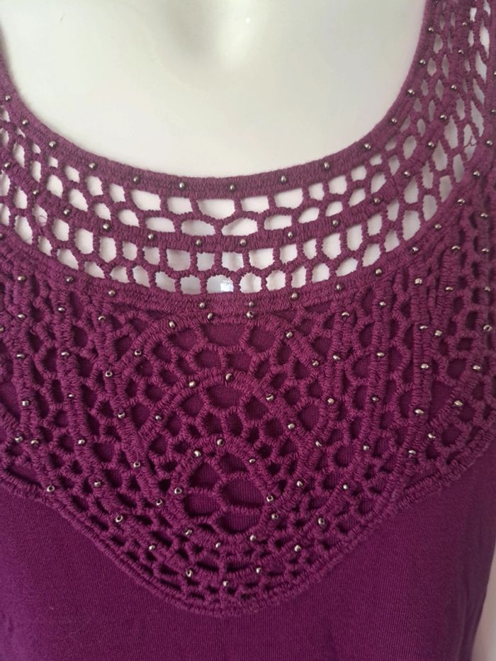 Débardeur violet - photo numéro 2