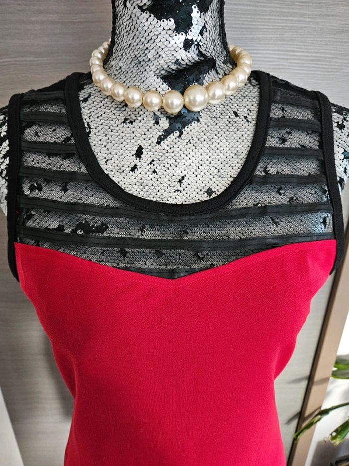 Robe noir et rouge - photo numéro 2