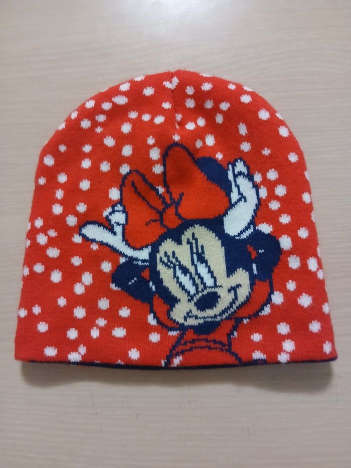 Bonnet fille taille 4/5 ans matiere acrylique tres bonne etat - photo numéro 6