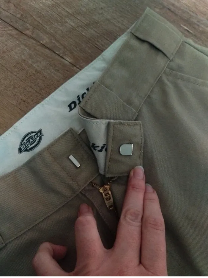 Pantalon droit beige Dickies W28 - photo numéro 6