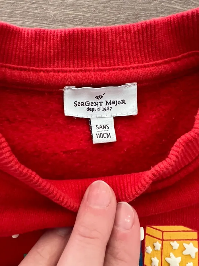 Pull de Noël sergent major 5 ans - photo numéro 2