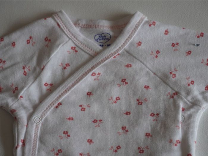 Lot n°2 de 3 Bodies ML Mots d'enfants pour Fille Taille : Naissance 50 cm - photo numéro 4