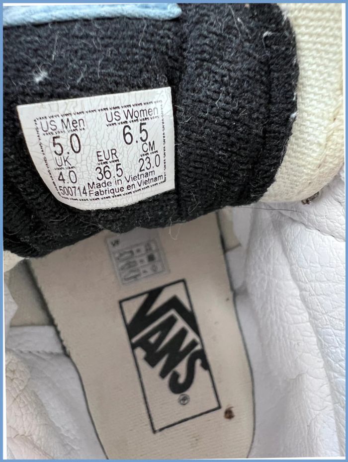 Vans Sk8-Hi Daim Vert Clair Femme – Pointure 36,5 - photo numéro 14