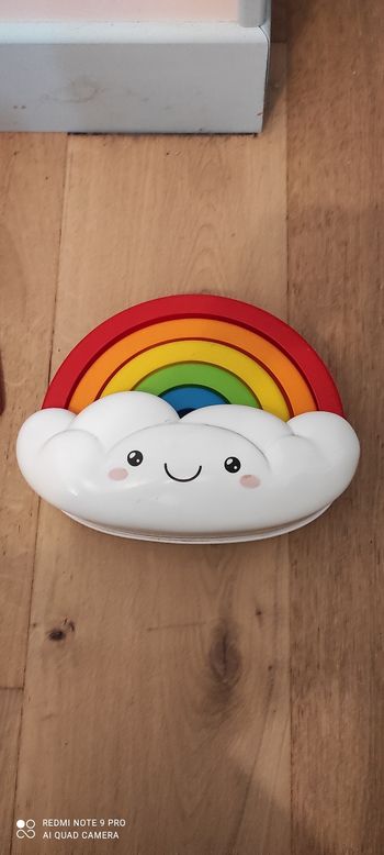 Jeu de construction arc en ciel 