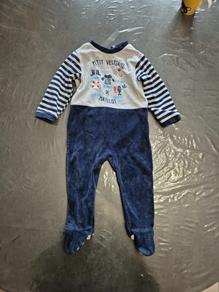 Pyjama grenouillère garçon