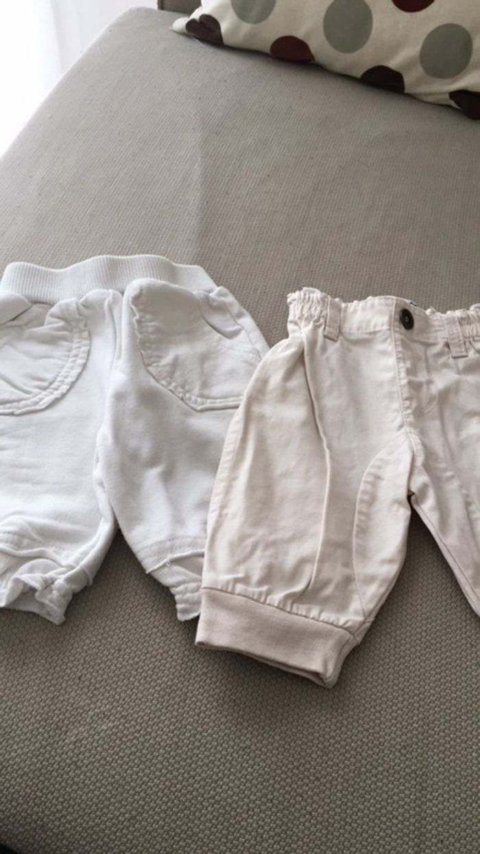 Lot de deux pantalons