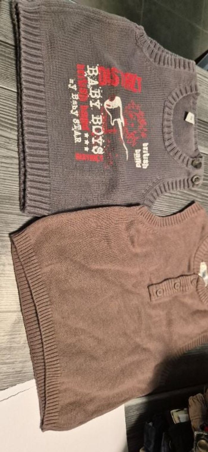 Pull sans manche