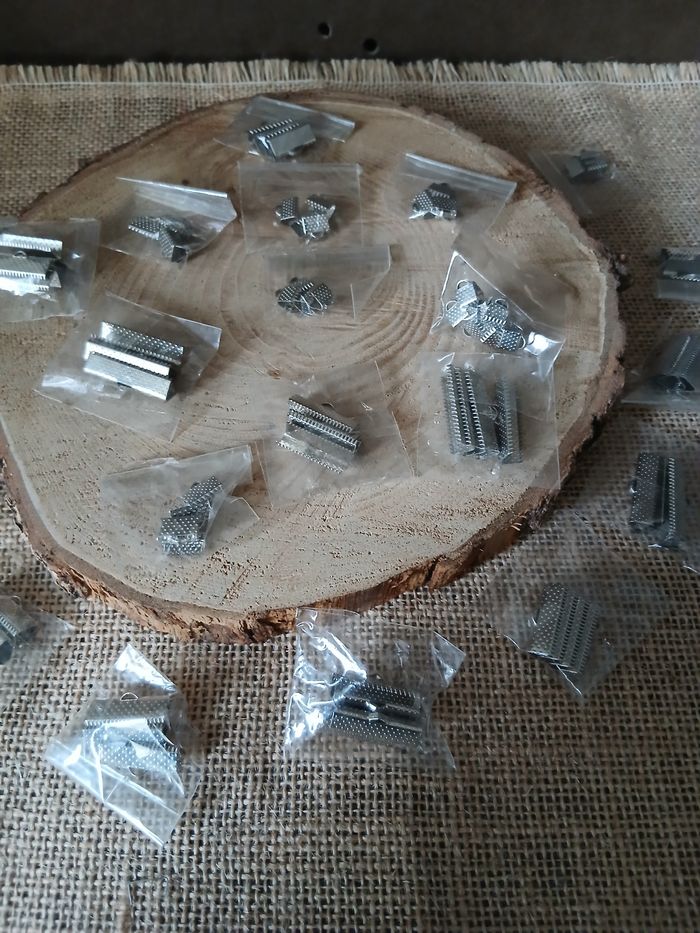 Lot de 88 griffes pinces attaches ruban accessoires pour bijoux - photo numéro 2