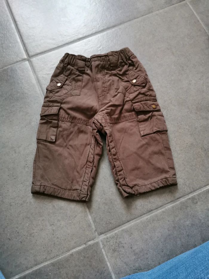 Pantalon marron 6 mois kiabi