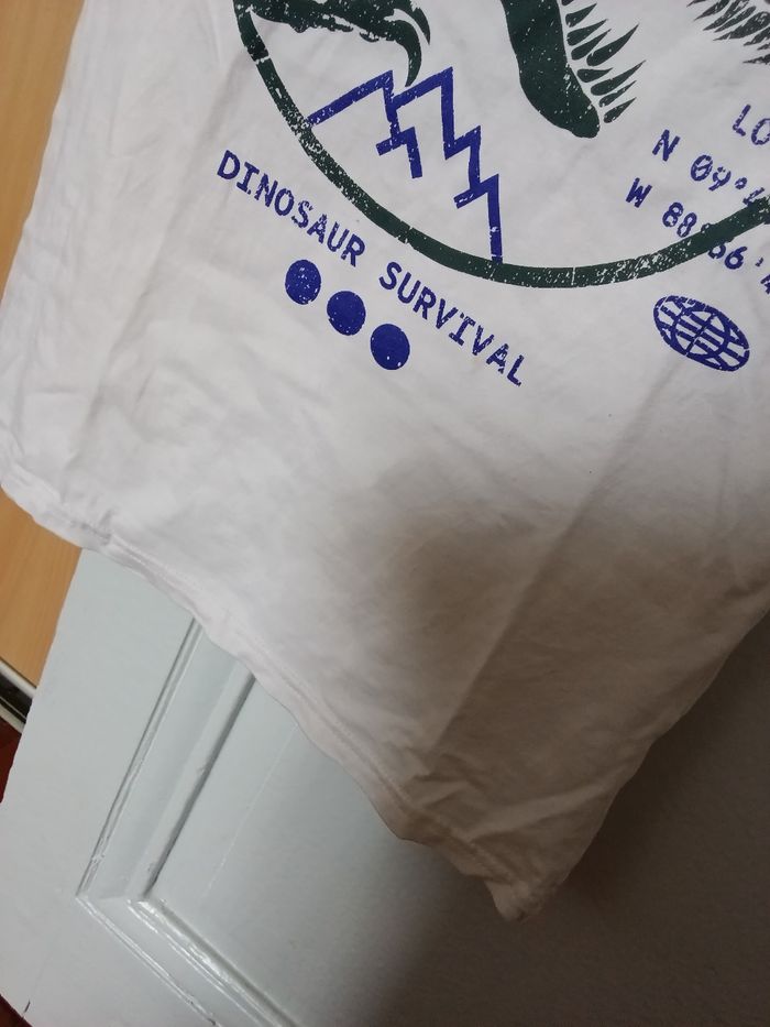 Tee-shirt Jurassic world blanc et multicolore - photo numéro 4