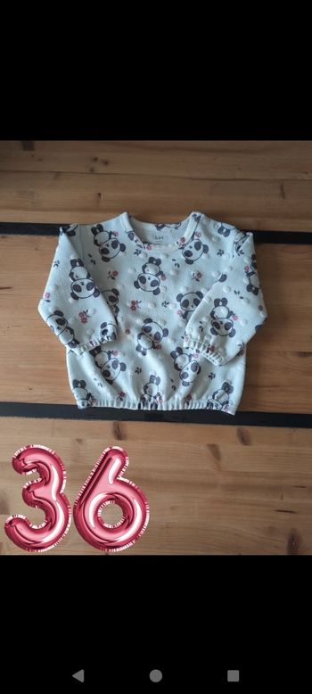 Pull fille 36 mois