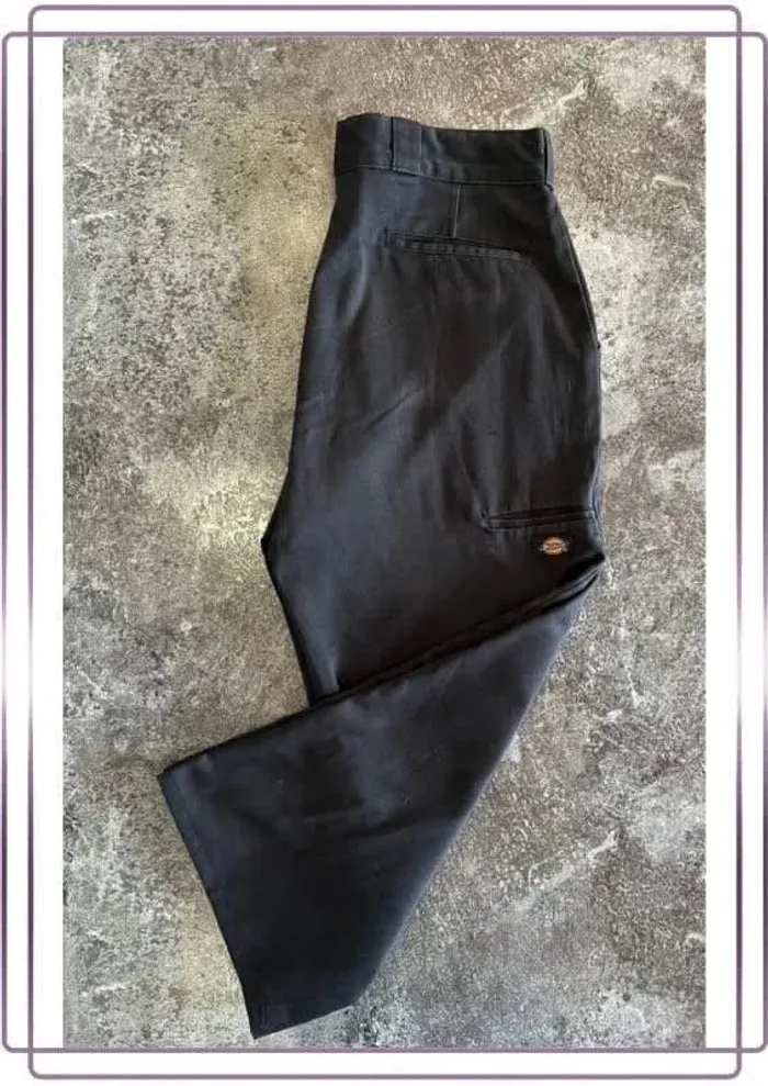 Chino noir homme Dickies 36x32 Men black chinos Pantaloni neri uomo Schwarze Chinos Herren