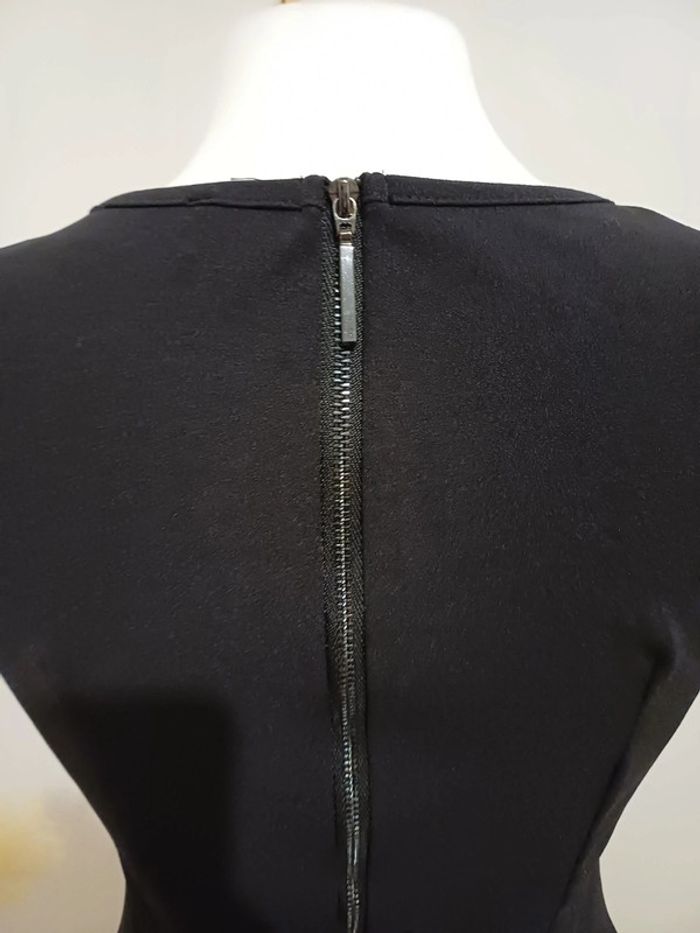 Top noir péplum chic Tout Feu Tout Femme taille XS 34 - photo numéro 7