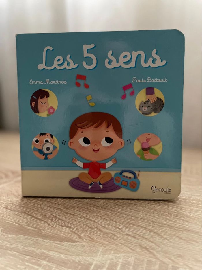 Livre les 5 sens