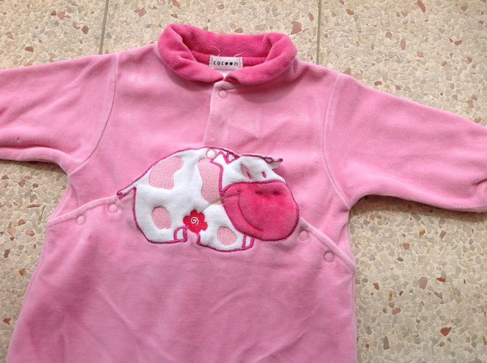 Pyjama vache 3 mois - photo numéro 2