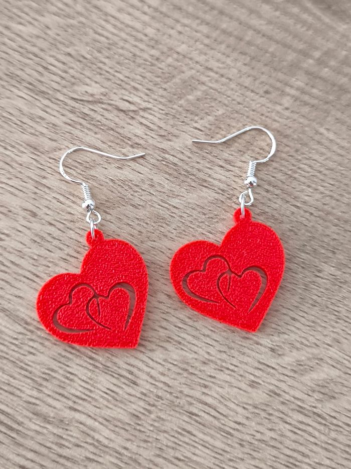 Boucles d'oreilles impression 3D - photo numéro 2