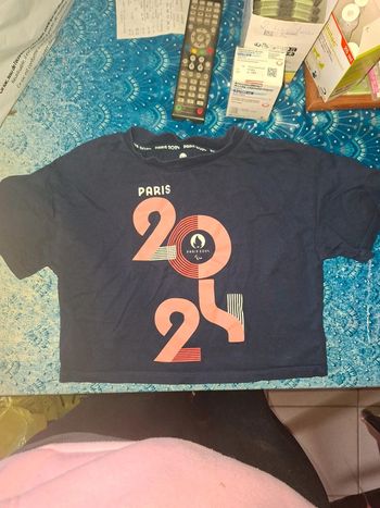 Tee-shirt paris 2024 mixte 2 3 ans