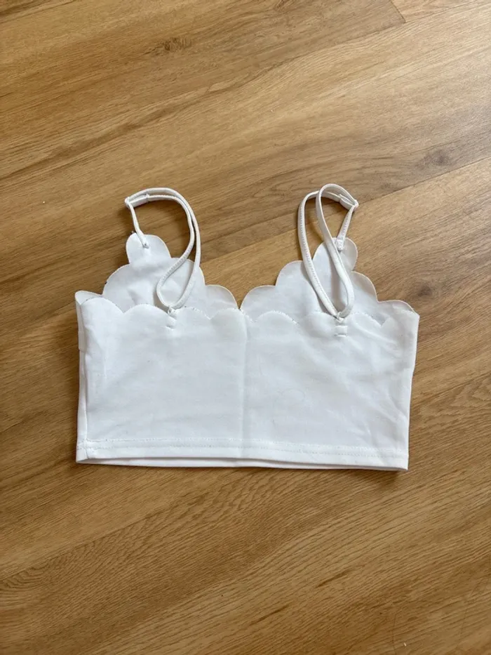 Top bustier blanc - photo numéro 2