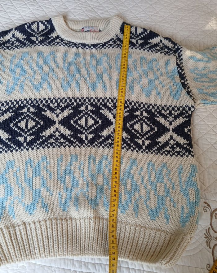 Pull  col  roulé  motifs  jacquard - photo numéro 7