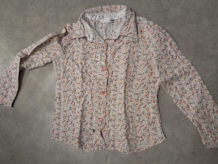 chemise tunique fille 5 ans h&m