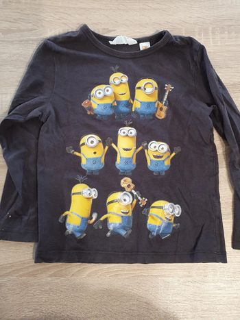 Tshirt minions 6 ans