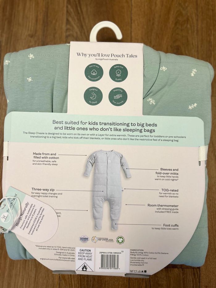 (New) onesie sleep bag 2.5 tog 6-12m - photo numéro 6