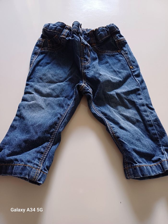 Lot de vêtement 9 mius 3 pantalon 1 bidy/ polo et 2 polo - photo numéro 8