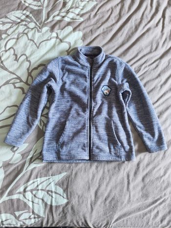 Veste polaire bleue Sergent major 4 5 ans