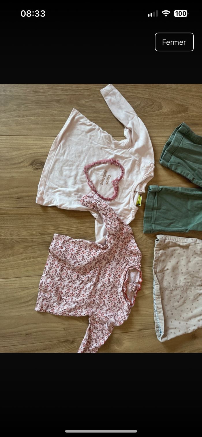Lot vêtements bébé fille 9 mois - photo numéro 6