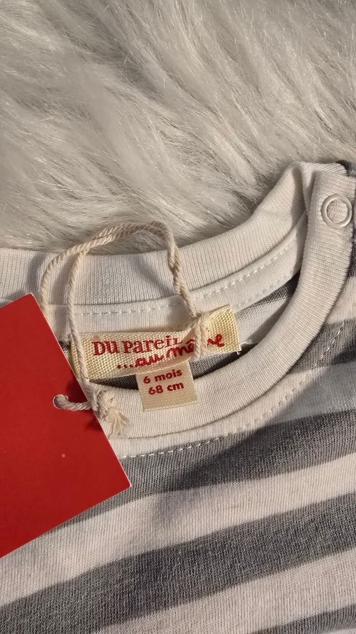 (Neufs non portés)🏷 🏷🥰😍 Lot  teeshirts ML 6mois Garçon 😍🥰 - photo numéro 3