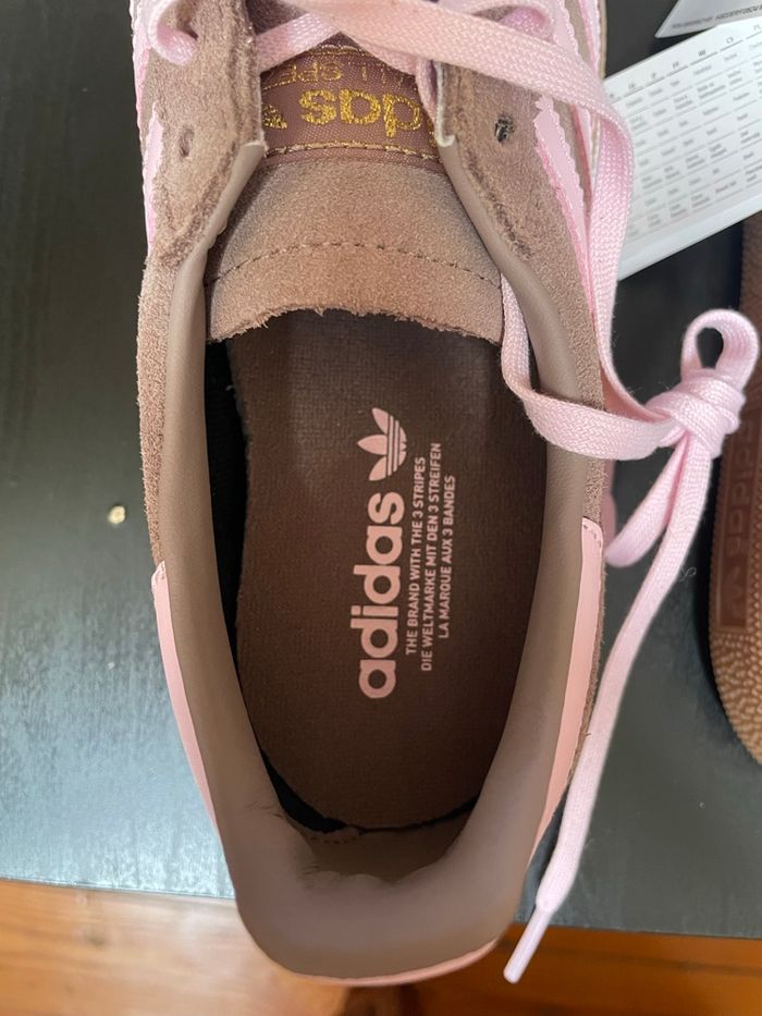 Adidas Handball Spezial Chalky Brown/Clear Pink - photo numéro 5