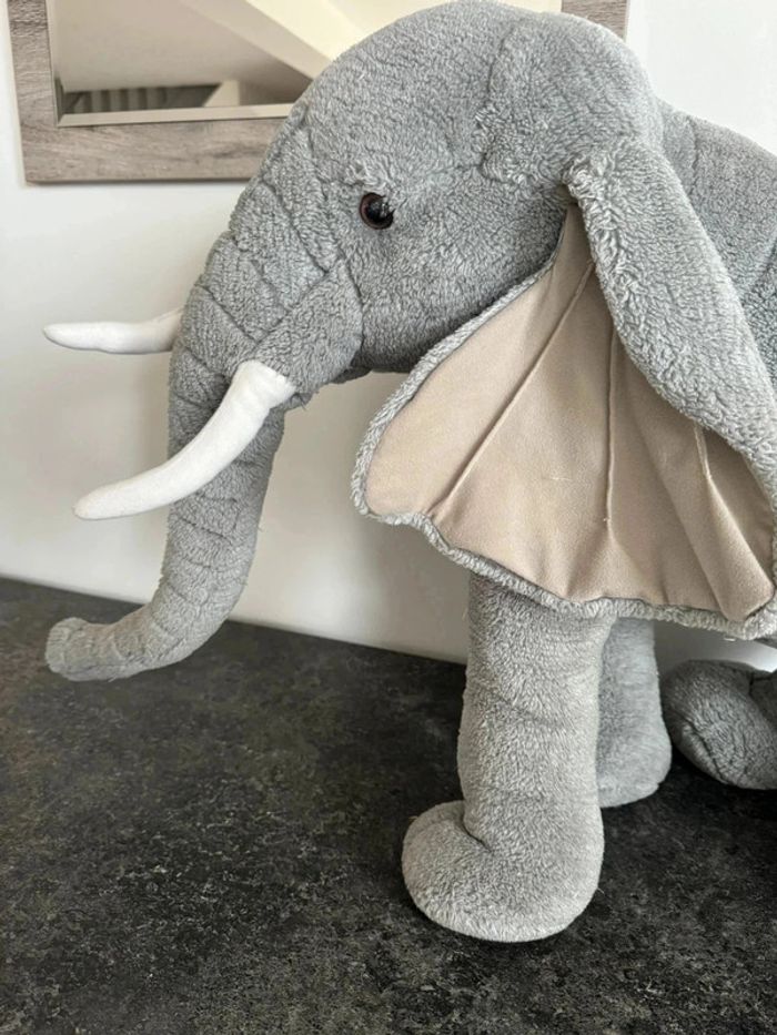 Peluche géante éléphant - photo numéro 4
