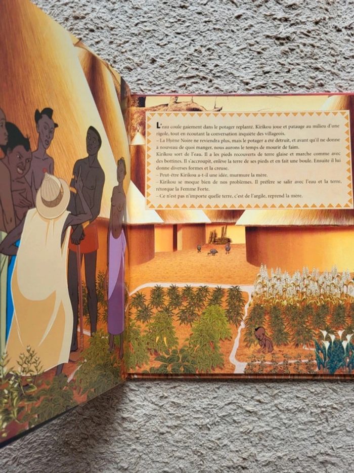 Livre enfant Kirikou et le buffle aux cornes d'or de Michel Ocelot - photo numéro 4