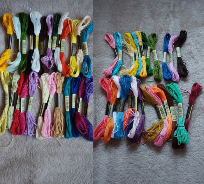 50  paquets de fils a broder - photo numéro 2