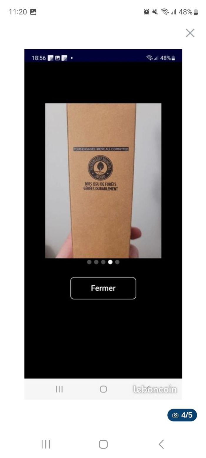 Mini-brosse à cheveux en bois Yves Rocher - photo numéro 4