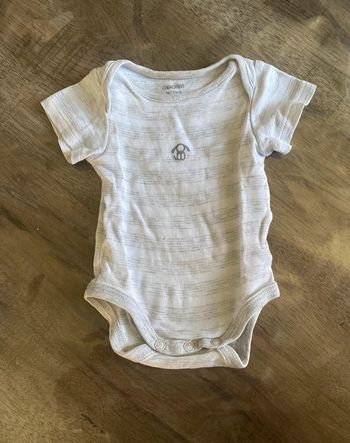 Body manches courtes 1 mois