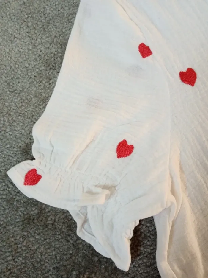 Graciela. Chemise/blouse en gaze de coton - photo numéro 4