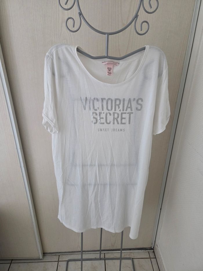 Chemise de Nuit Victoria's Secret - Blanc - Taille M/L