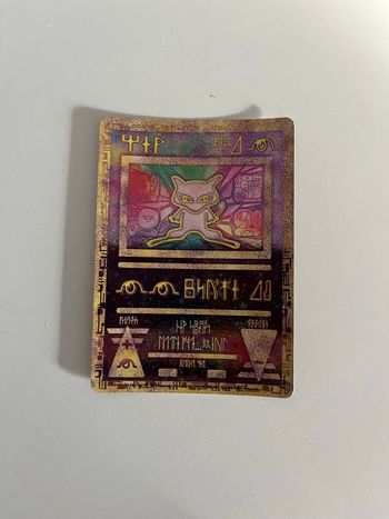 Carte  Pokémon Mew antique