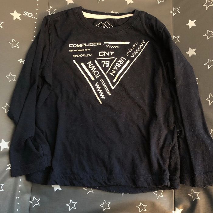 T-shirt manches longues complices 3-4 ans