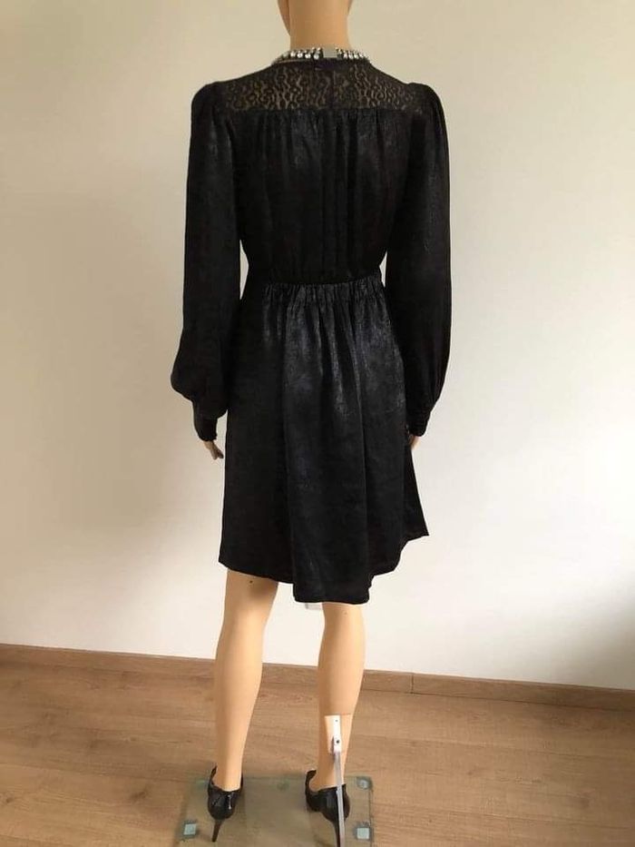 Robe noire neuve à manches longues Breal taille 38 (valeur 60€) - photo numéro 5