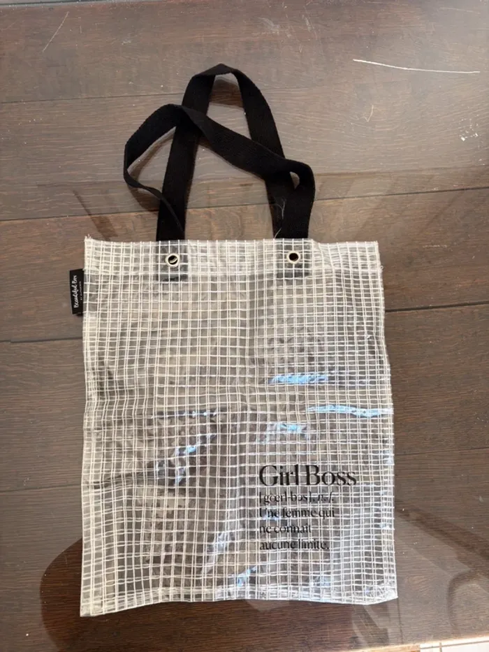 Sac cabat transparent - photo numéro 2