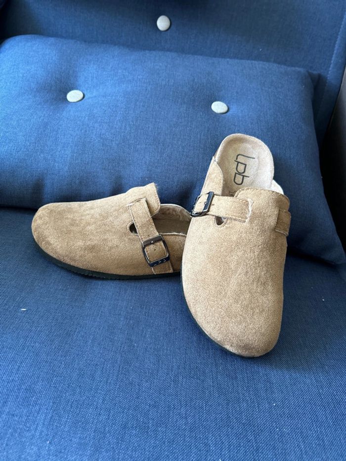 Mules camel taille 38/39