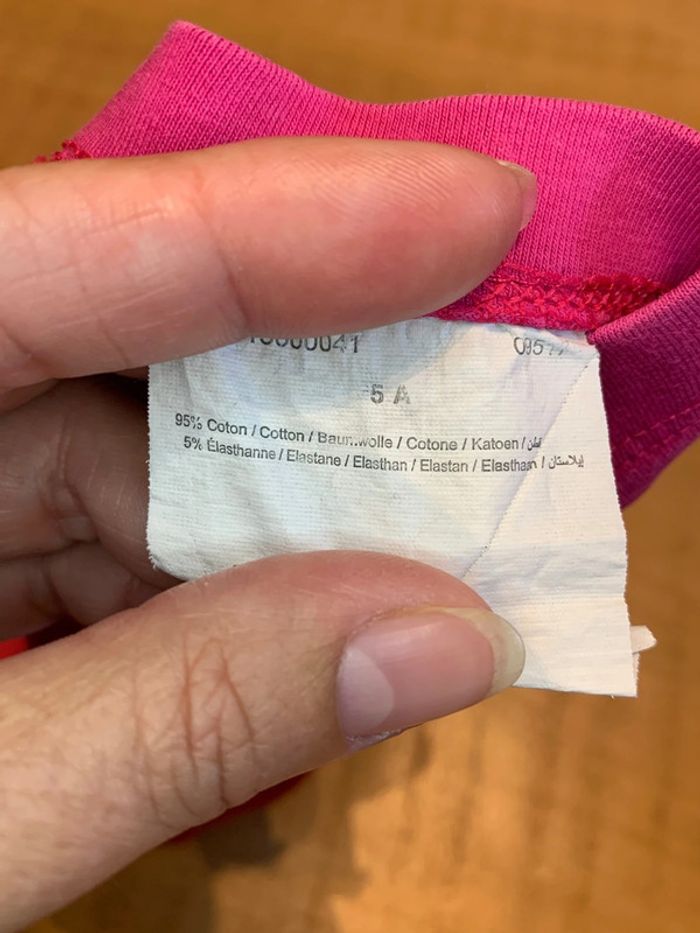 Short long rose fuchsia La Halle taille 5 ans - photo numéro 3