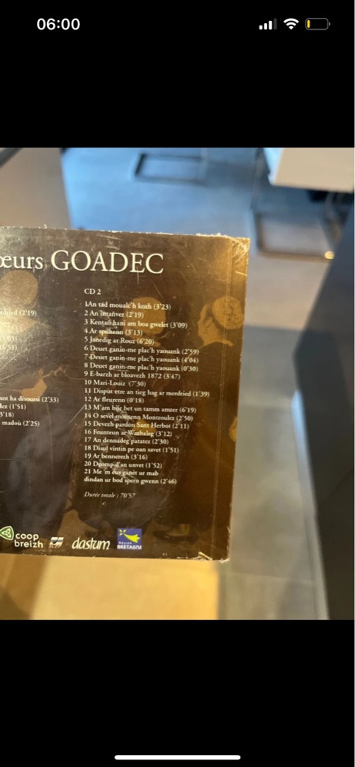 Cd Les sœurs Goadec chanteuses du centre Bretagne - photo numéro 6