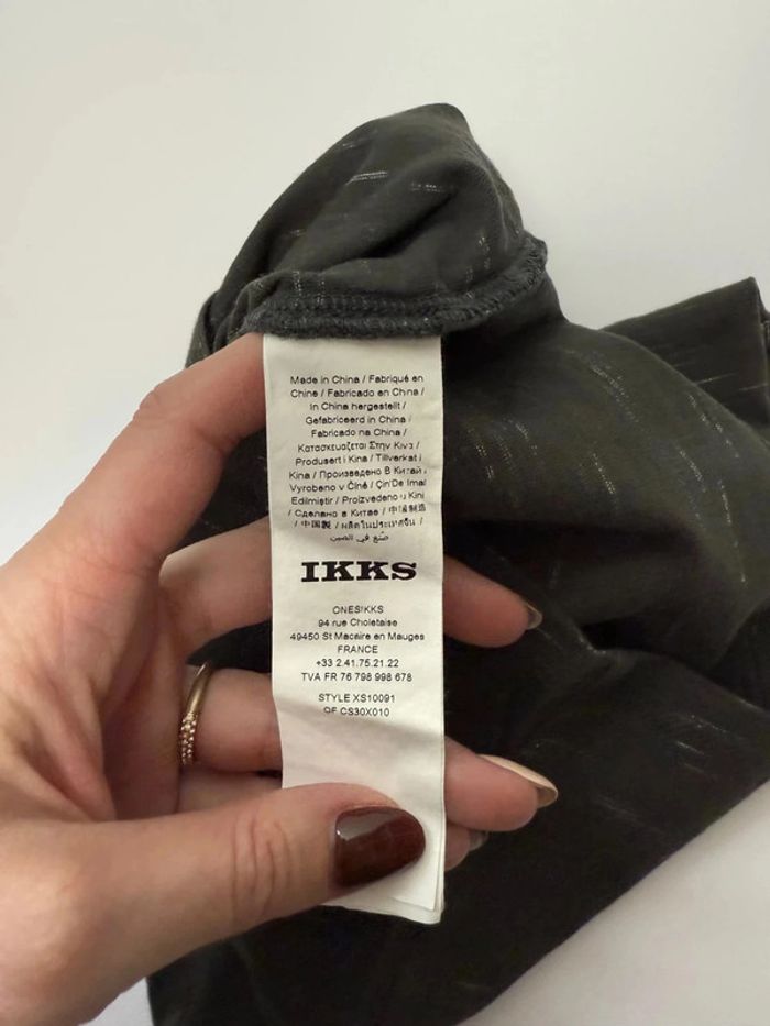 T-shirt Ikss bébé garçon rock taille 6 mois comme neuf - photo numéro 3