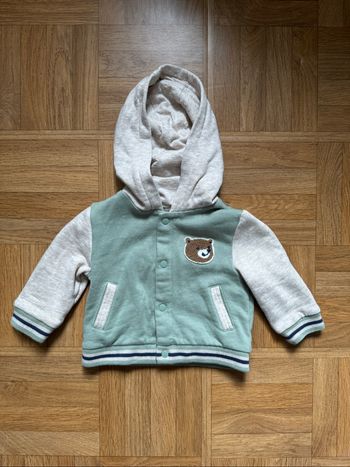 Veste Teddy Monoprix Boutchou bébé 6 mois