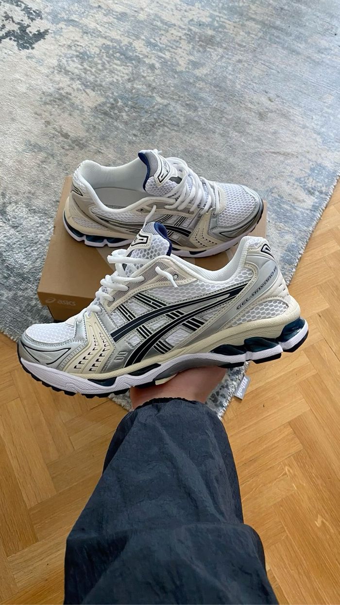 Asics Kayano 14 White Midnight