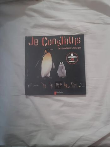 Je construis des animaux sauvages #orianabllivre